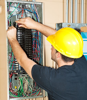 Professionally installed chandelier