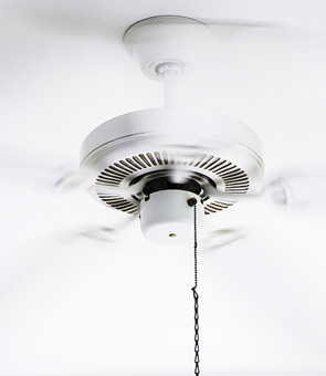 Professionally installed chandelier